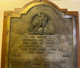War memorial 1914-1918, top